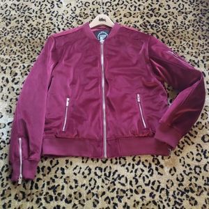 Velour Bomber jacket